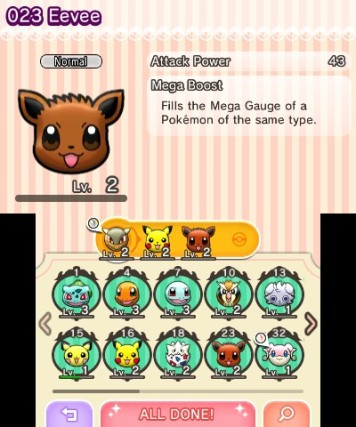 Pokémon Shuffle - Mega Evolution