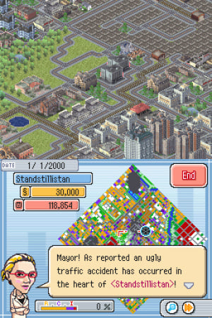 SimCity DS Review - Screenshot 1 of 3