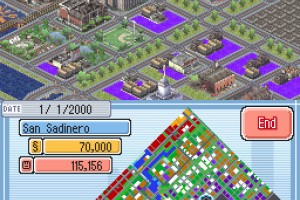 SimCity DS Screenshot