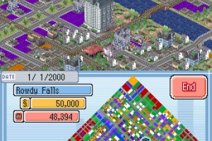 SimCity DS Screenshot