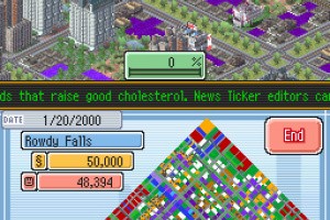 SimCity DS Screenshot