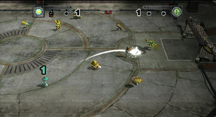 Mario Strikers Charged Screenshot