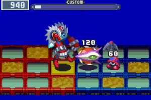 Mega Man Battle Network 3 Blue & White Screenshot