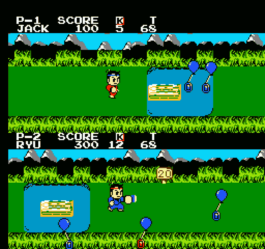 Little Ninja Brothers (nes) Screenshots