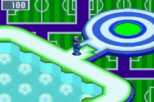 Mega Man Battle Network 4 Red Sun & Blue Moon Screenshot