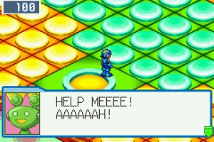 Mega Man Battle Network 4 Red Sun & Blue Moon Screenshot