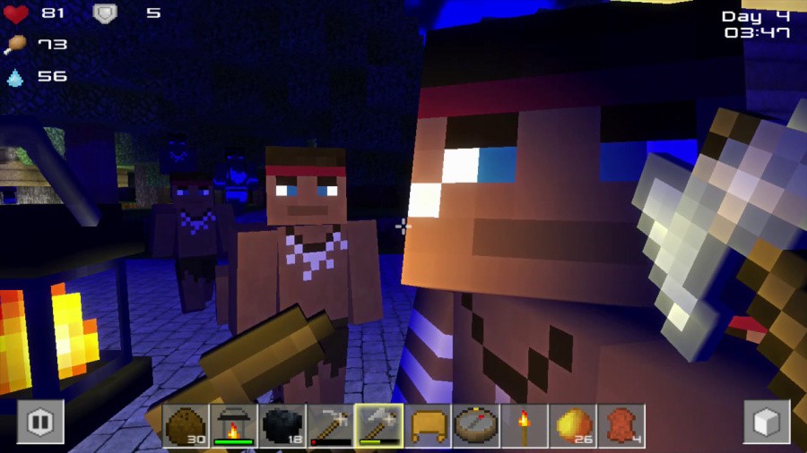 Cube Life: Island Survival Review - Screenshot 2 of 4