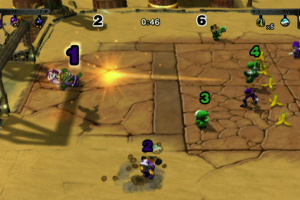 Mario Strikers Charged Screenshot