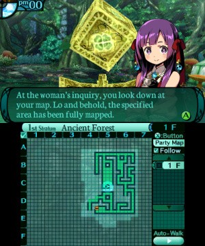 Etrian Odyssey 2 Untold: The Fafnir Knight Review - Screenshot 2 of 10