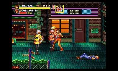 3D Streets of Rage 2  Aplicações de download da Nintendo 3DS