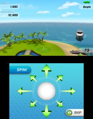 Flick Golf 3D Review - Screenshot 2 of 3