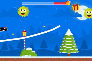 Christmas Adventure of Rocket Penguin Screenshot