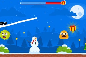 Christmas Adventure of Rocket Penguin Screenshot