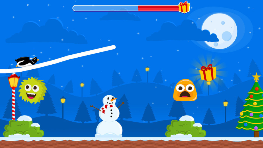 Christmas Adventure of Rocket Penguin Review - Screenshot 1 of 2