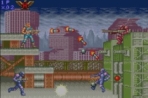 Contra Advance: The Alien Wars EX Screenshot