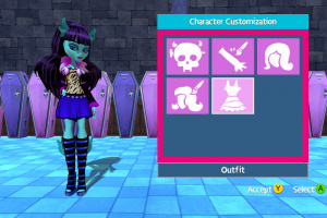 Monster High: New Ghoul in School Screenshot