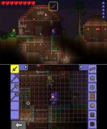 terraria for the 3ds