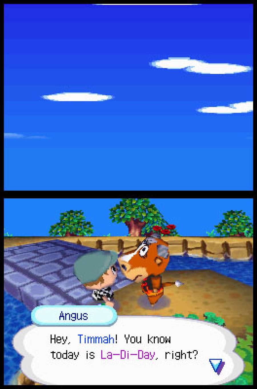 Animal Crossing: Wild World Screenshot