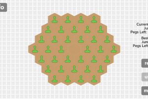 PEG SOLITAIRE Screenshot