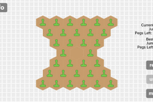 PEG SOLITAIRE Screenshot