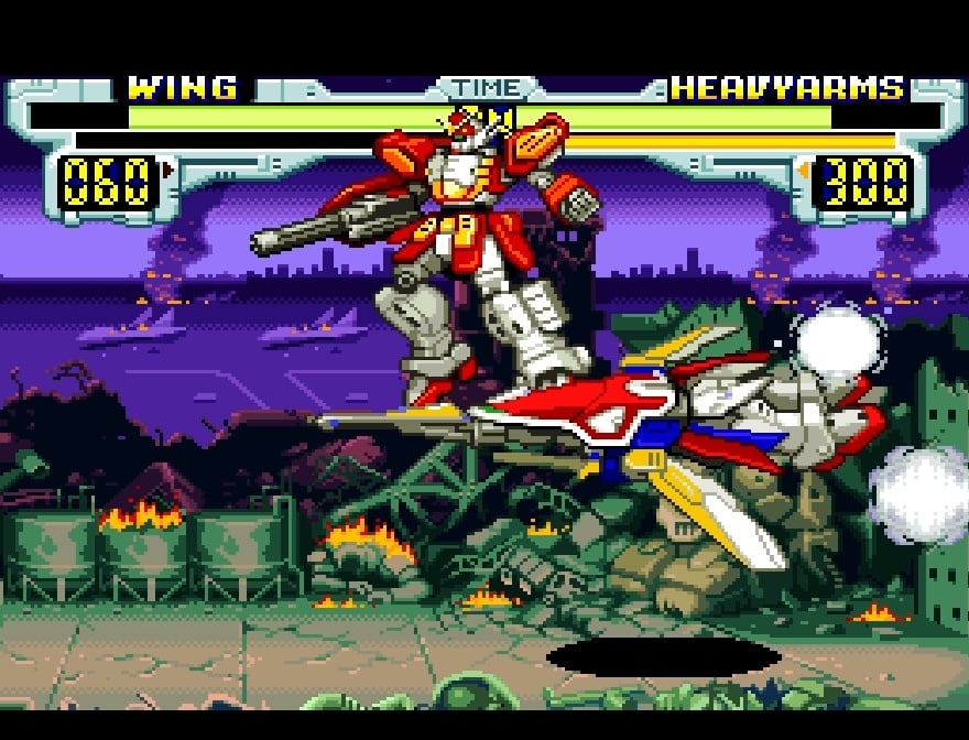 Gundam Wing Endless Duel (SNES / Super Nintendo) Game