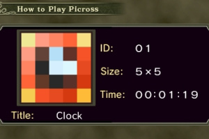 My Nintendo Picross: The Legend of Zelda: Twilight Princess Screenshot