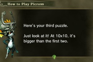 My Nintendo Picross: The Legend of Zelda: Twilight Princess Screenshot