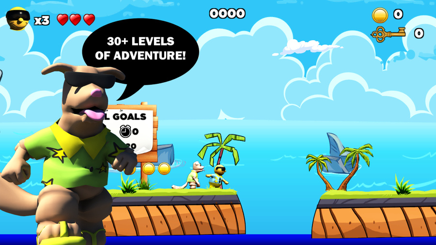 Surfin' Sam - Attack of the Aqualites Review - Screenshot 4 of 6