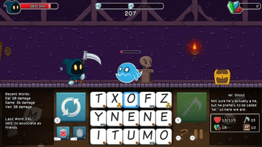 Letter Quest Remastered Review - Screenshot 3 of 5