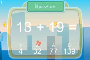 Super Hero Math Screenshot