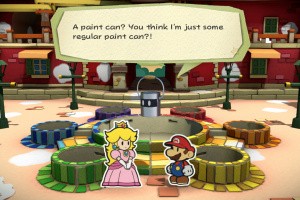 Paper Mario: Color Splash Screenshot
