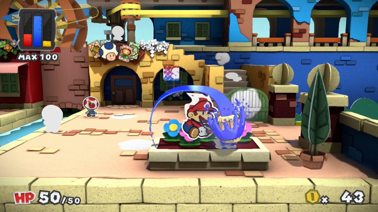 Paper Mario Color Splash Review Wii U Nintendo Life