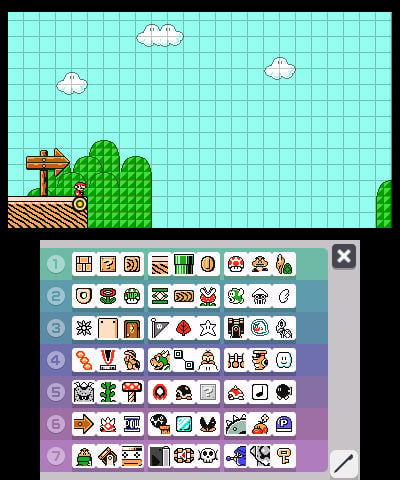 super mario maker for the 3ds