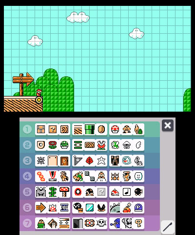 mario maker 1 3ds