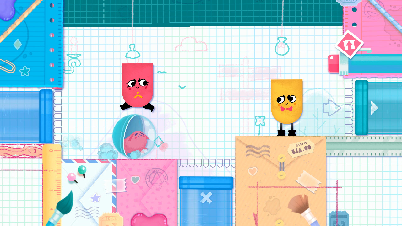 Snipperclips review: addictive shapecutting fun for Nintendo