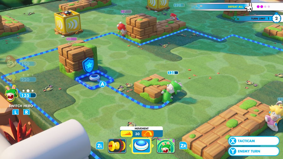 Mario + Rabbids Kingdom Battle Review - Screenshot 5 of 9