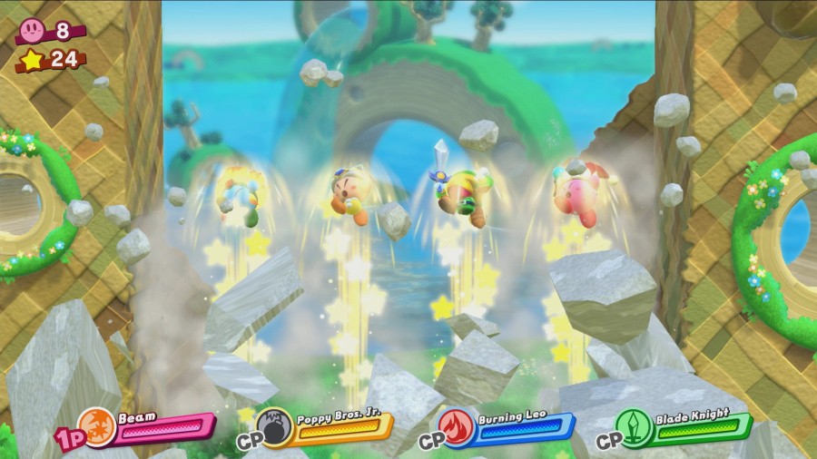 Kirby Star Allies Review - Screenshot 1 of 5