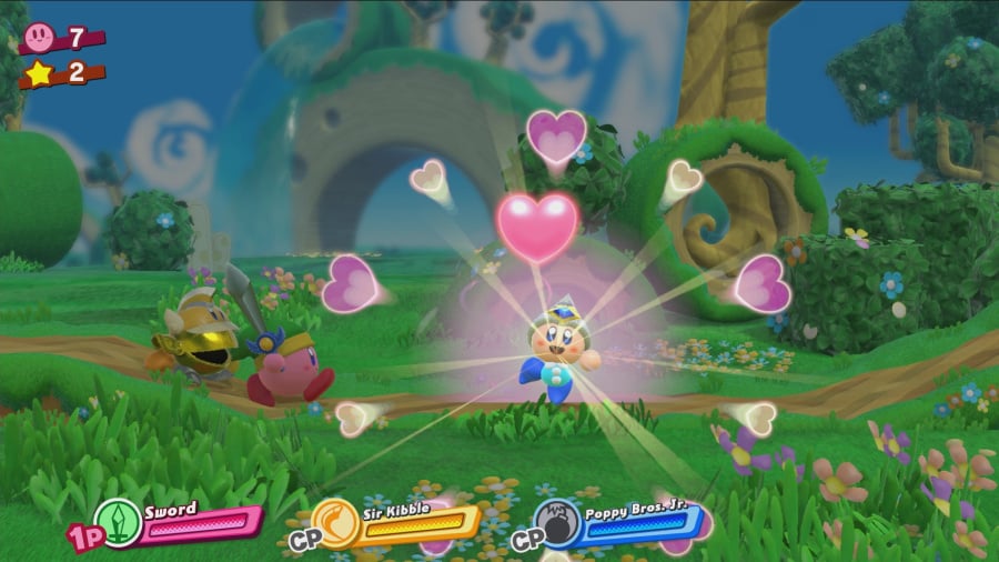 Kirby Star Allies Review - Screenshot 2 of 5