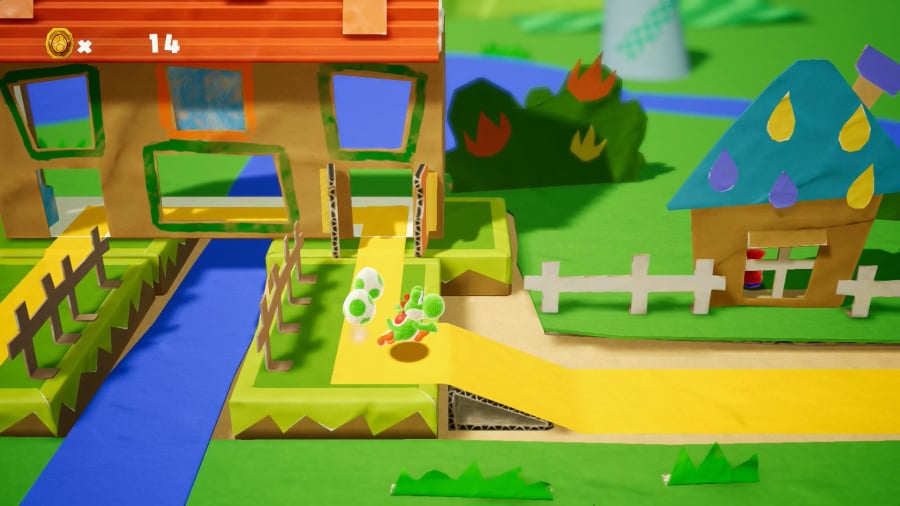 Yoshi's Crafted World Screenshot