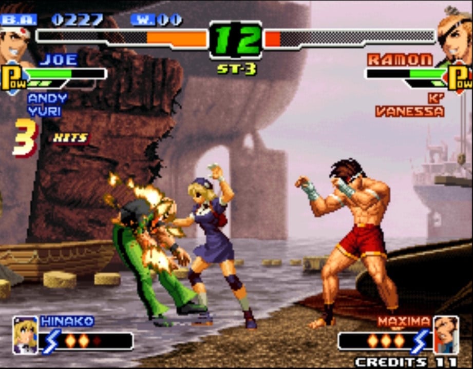 Classic Fighter The King of Fighters 2000 ACA NeoGeo From SNK and