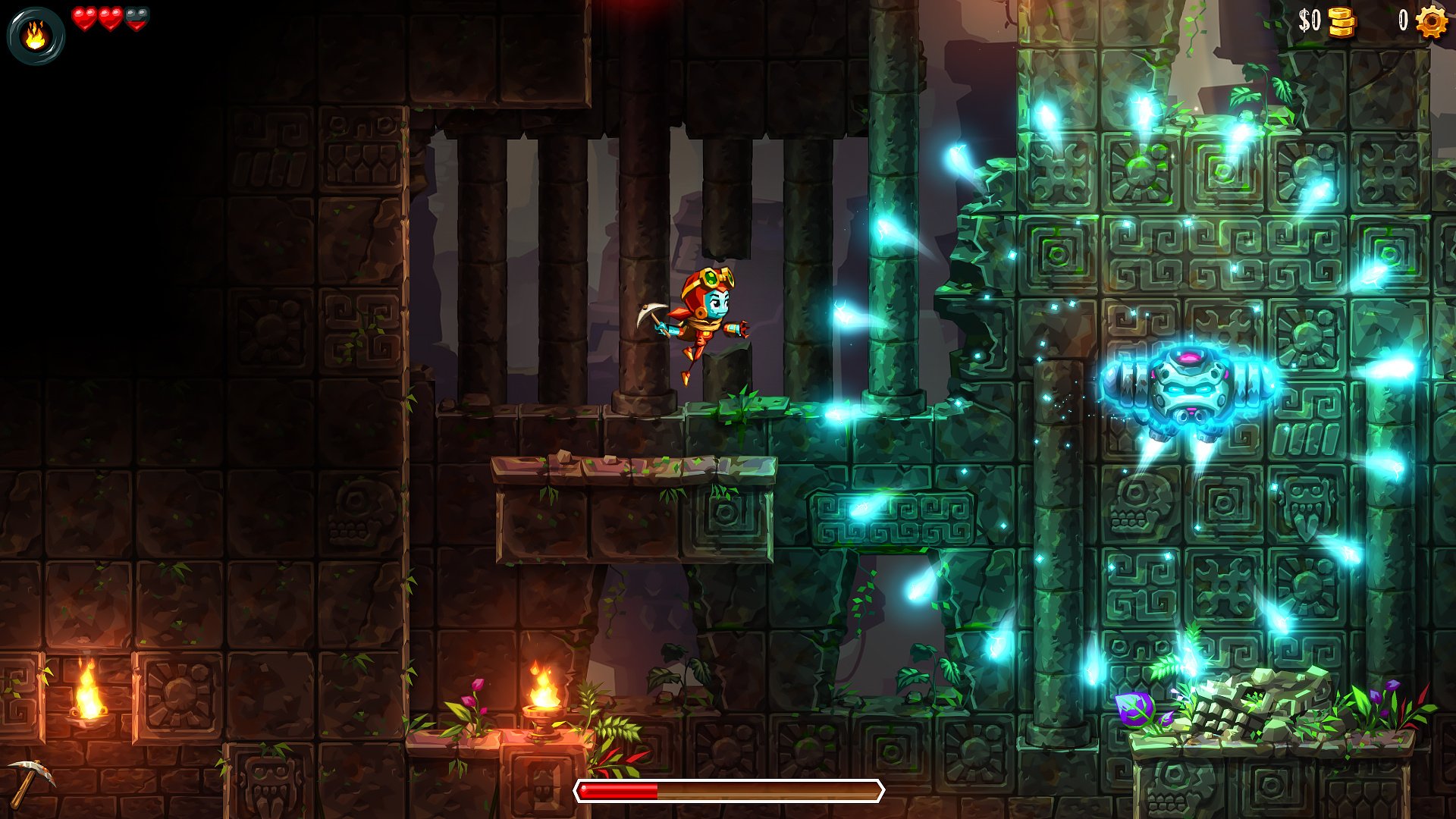 SteamWorld Dig Review - A 2D Mining Expedition That Strikes Gold