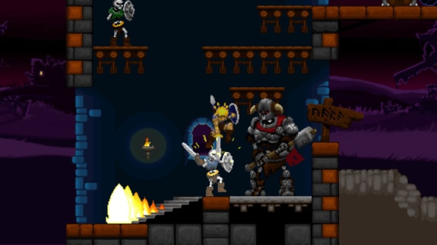 Volgarr The Viking Review - Screenshot 1 of 6