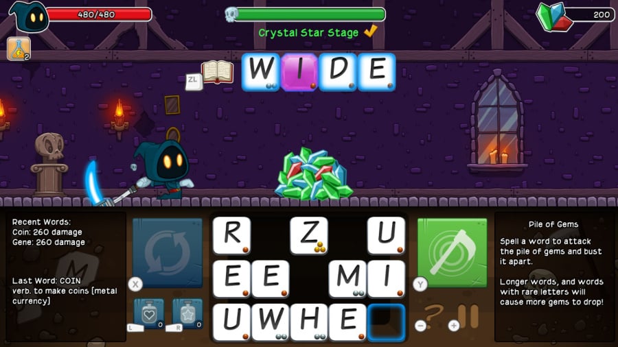 Letter Quest Remastered Review - Screenshot 3 of 4