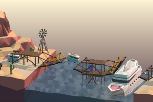Poly Bridge Screenshot