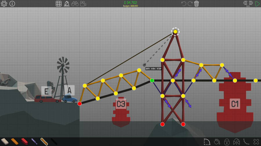 Poly Bridge Review - Screenshot 3 of 3