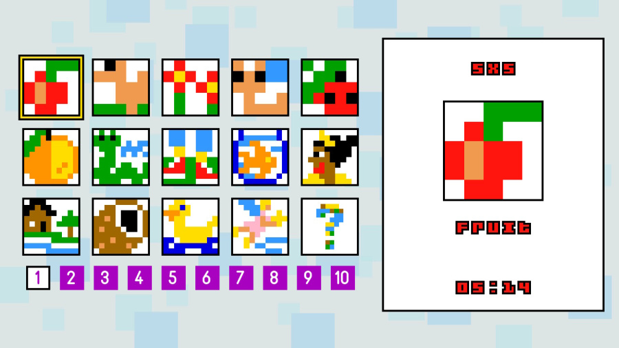 Pic-a-Pix Deluxe Review - Screenshot 1 of 3