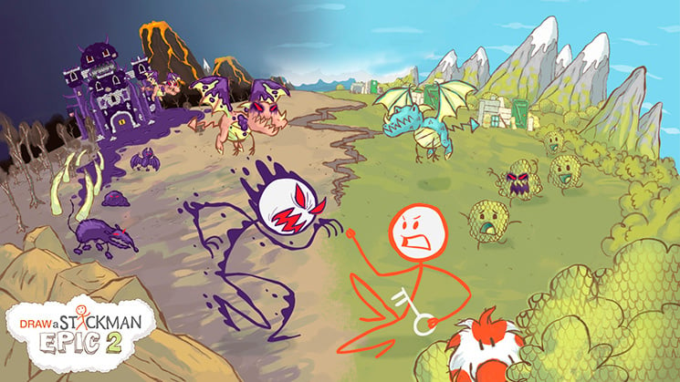 Draw a Stickman: EPIC 2::Appstore for Android