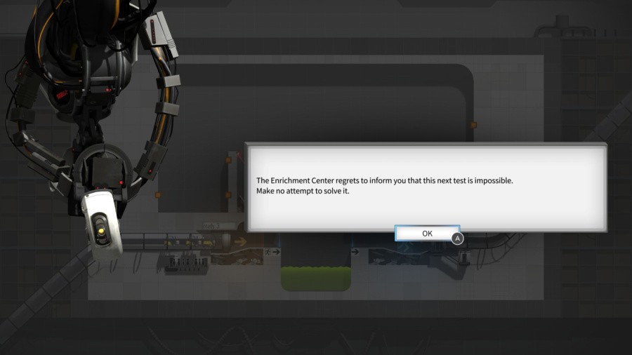 Bridge Constructor Portal Review - Screenshot 1 of 3