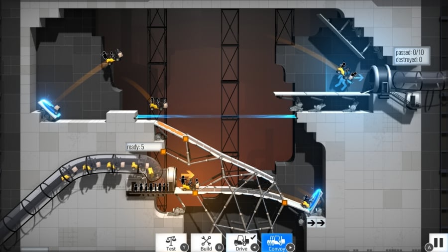 Bridge Constructor Portal Review - Screenshot 3 of 3