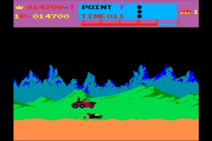 Arcade Archives Moon Patrol Screenshot